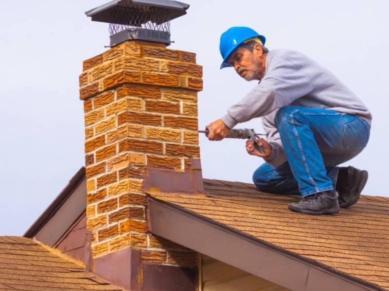 Rebuild new chimney